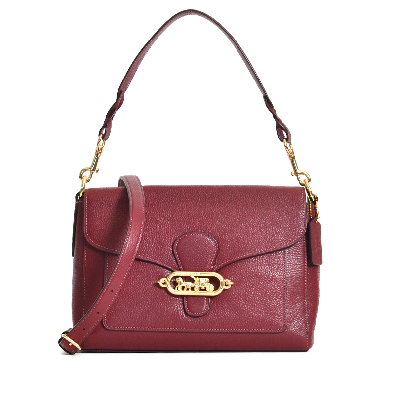 Coach Jade Messenger Wine - Averand