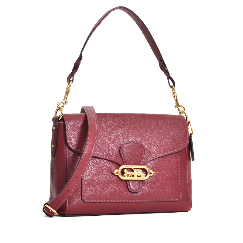 Coach Jade Messenger Wine - Averand