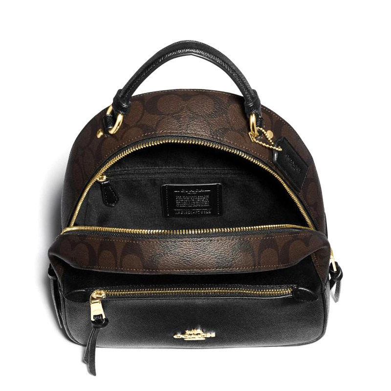 Coach black online jordyn backpack