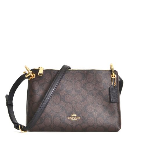 Coach mia crossbody cheap black