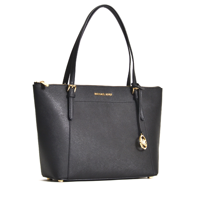 Michael Kors Ciara Large Top Zip Tote Black - Averand