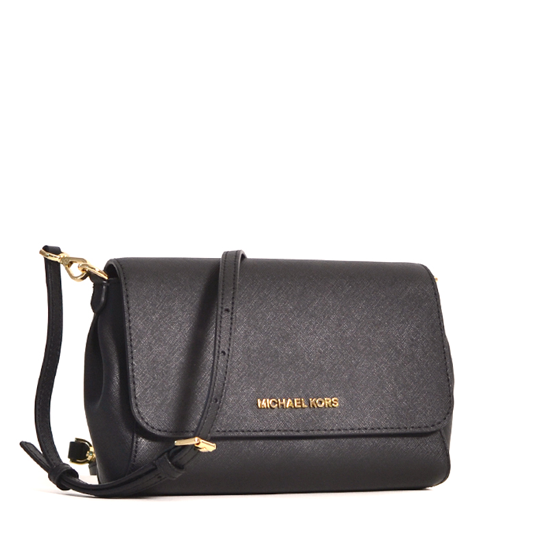 Michael Kors Jet Set Medium Crossbody Bag - Black