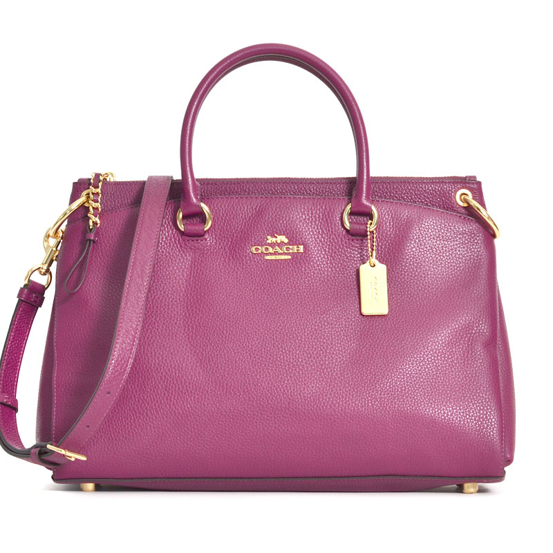 Coach Mia Satchel Dark Berry - Averand