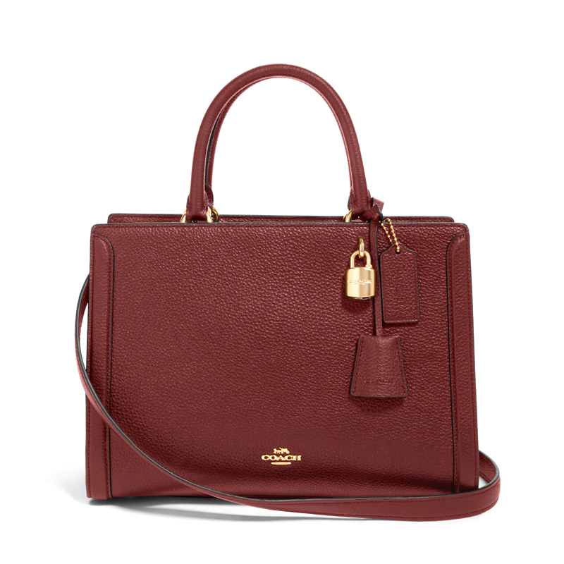 Coach Zoe Carryall Wine - Averand