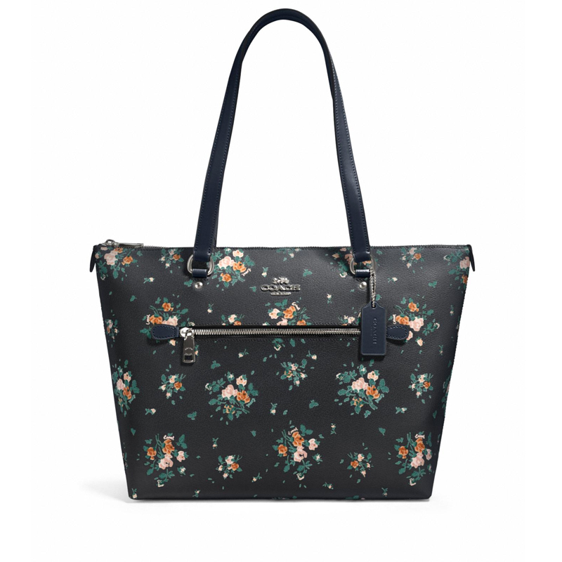 Coach Gallery Tote Rose Bouquet Print Midnight Multi ETA 23rd Mar - Averand