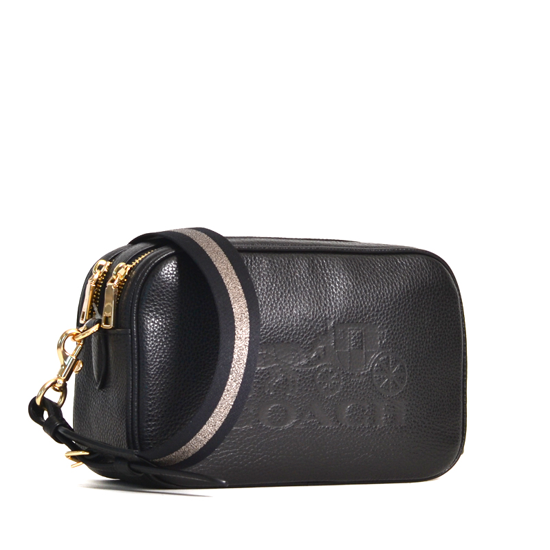 Coach Jes Crossbody Carriage Logo Black (ASIS) Averand