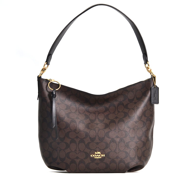 Coach Skylar Hobo Signature Brown Black ETA 29th Oct - Averand