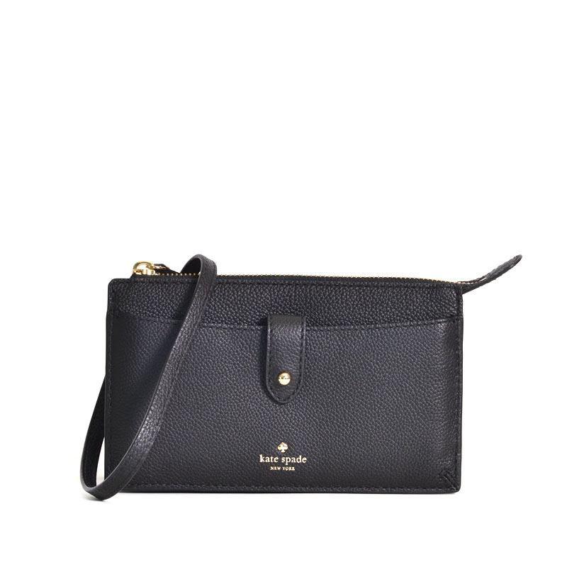 Kate Spade Larchmont Avenue Alegra Crossbody Clutch Black - Averand