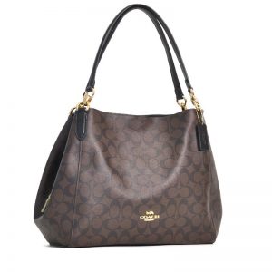 Coach hallie shoulder bag oxblood hotsell