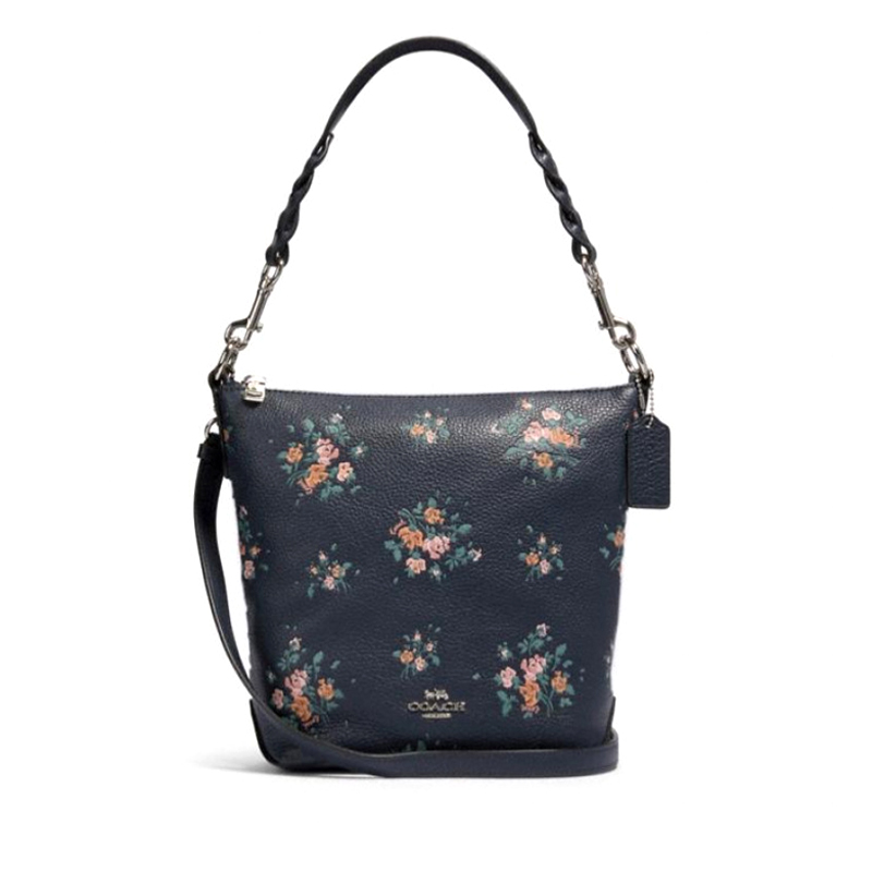 Coach Mini Abby Duffle Rose Bouquet Print Midnight Multi ETA 9th May Averand