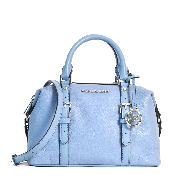 Michael Kors Ginger Small Duffle Satchel Powder Blue Averand