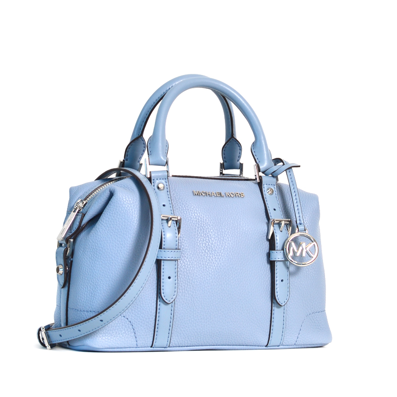 Michael Kors Ginger Small Duffle Satchel Powder Blue - Averand