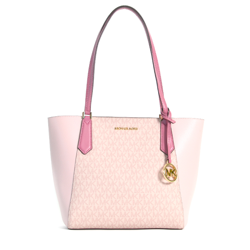 Michael Kors Kimberly Small Bonded Tote Signature Tulip Multi - Averand