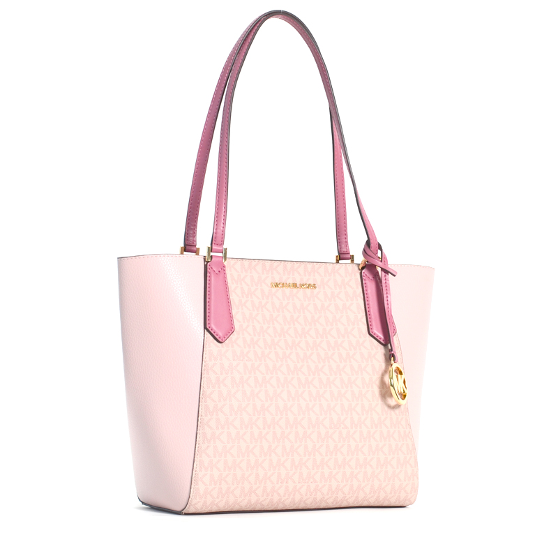 Michael Kors Kimberly Small Bonded Tote Signature Tulip Multi - Averand