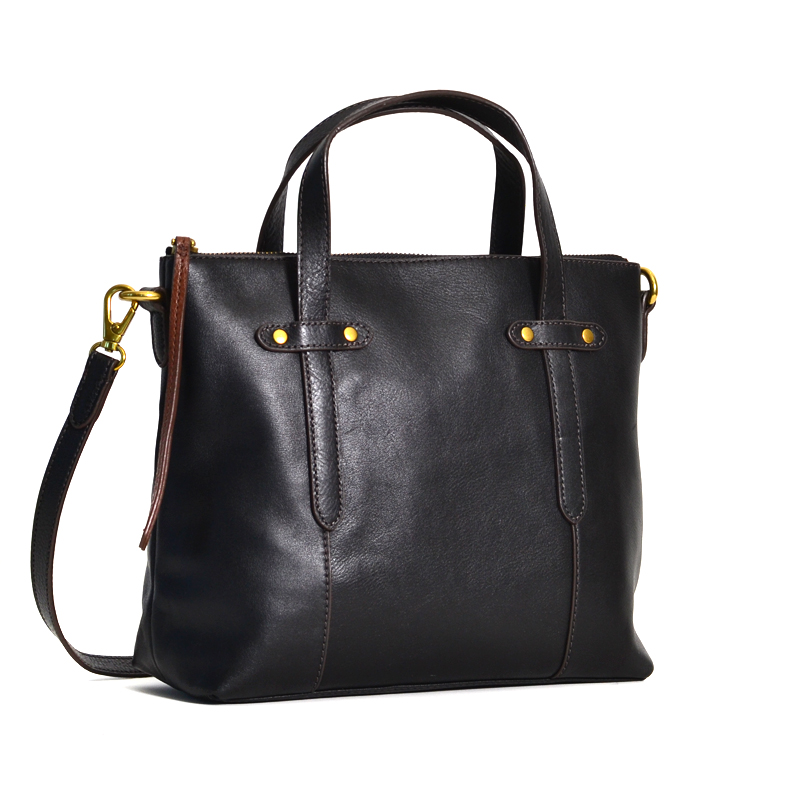 Fossil Felicity Satchel Black - Averand