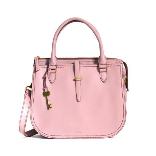 Fossil ryder satchel top orchid tint