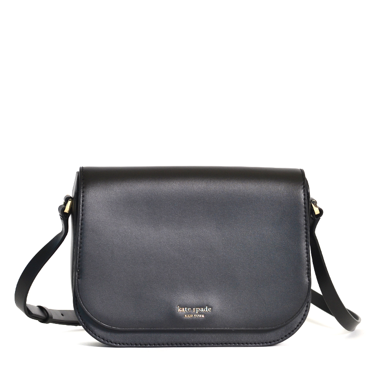 Kate Spade Nadine Medium Flap Shoulder Bag Black - Averand