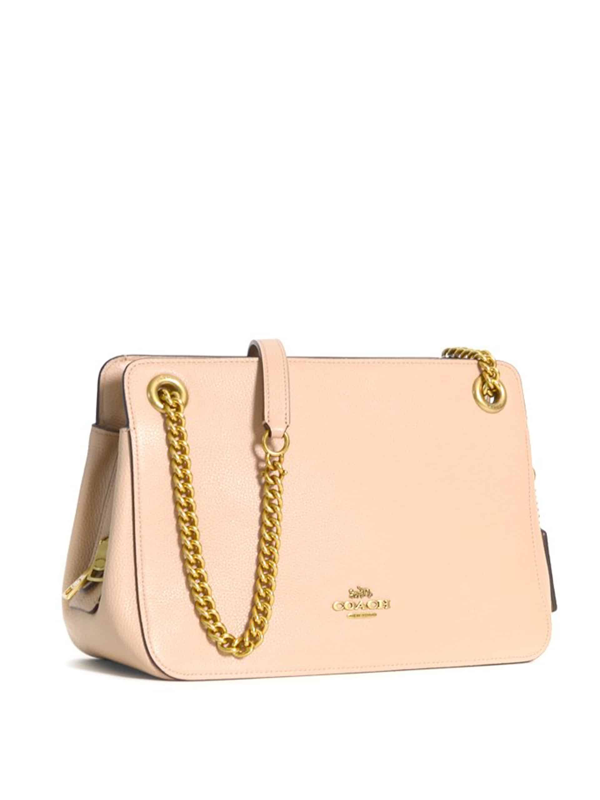 Coach polished pebble leather sales bryant convertible carryall satchel