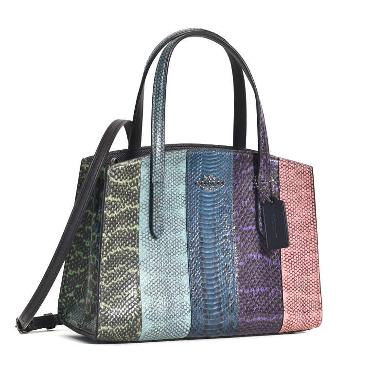 Coach Charlie Carryall 28 Ombre Snakeskin Multicolor - Averand