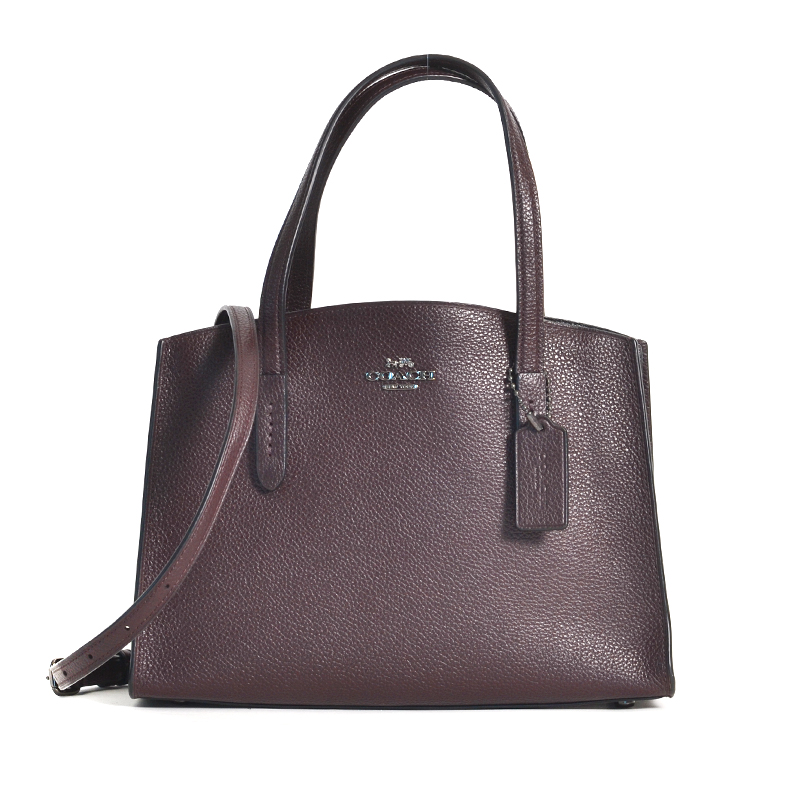 Coach Charlie Carryall 28 Oxblood - Averand