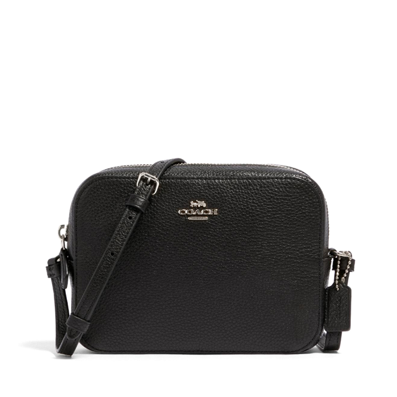 Coach Mini Camera Bag Silver Black Averand