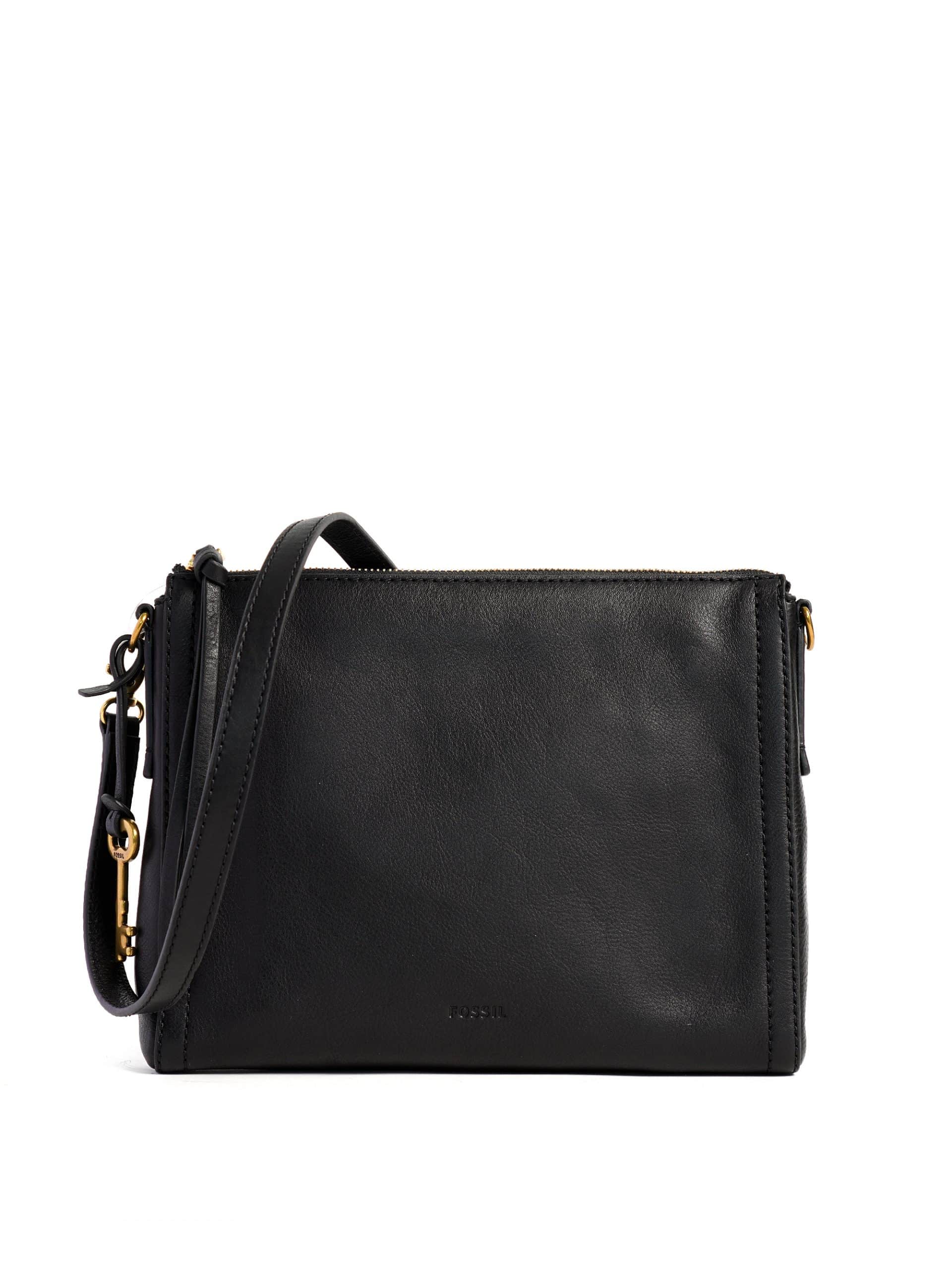 Fossil Emma East West Crossbody Black - Averand