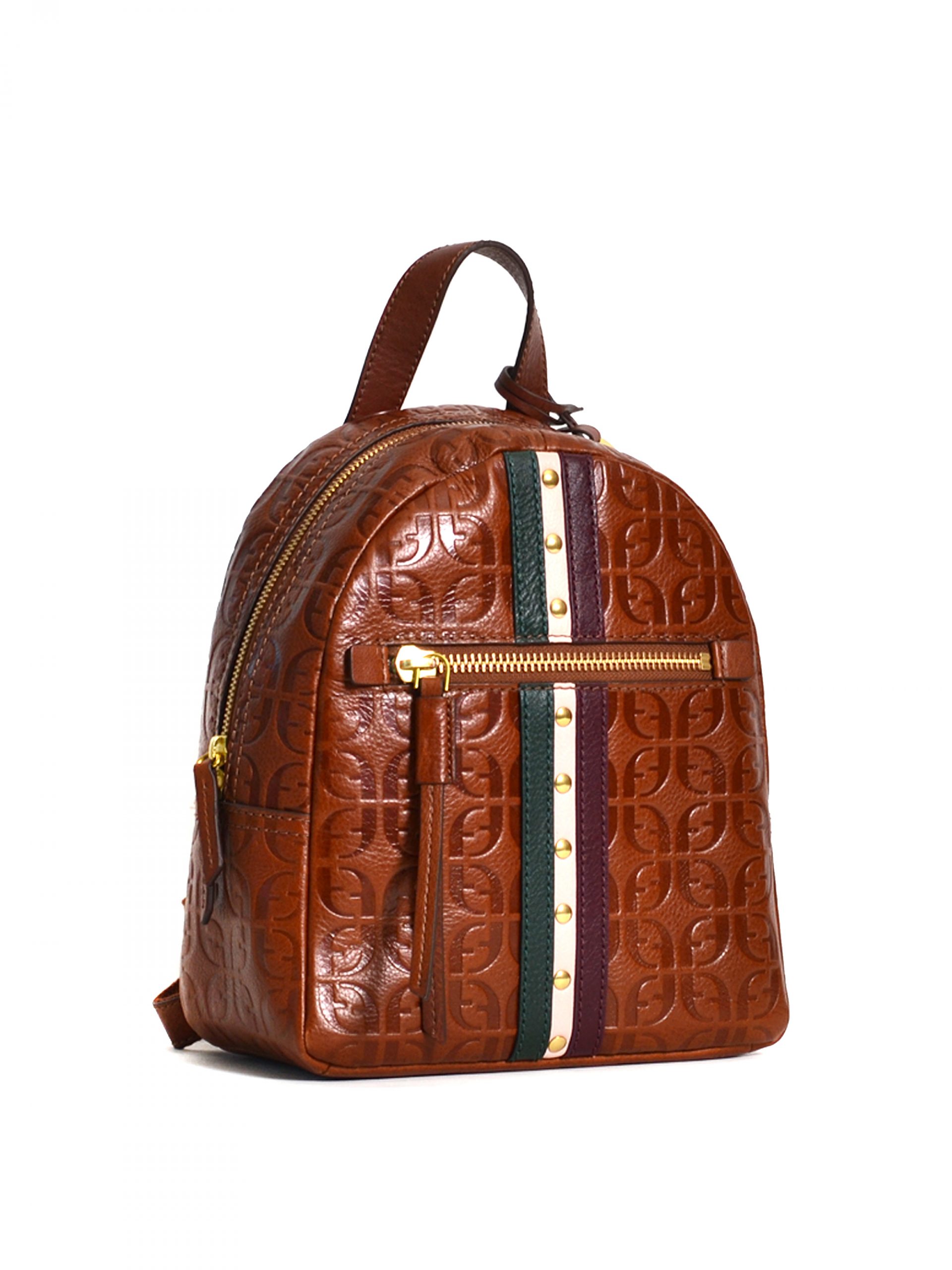 Fortress Commotion domesticate Fossil Megan Backpack Brown Multi - Averand