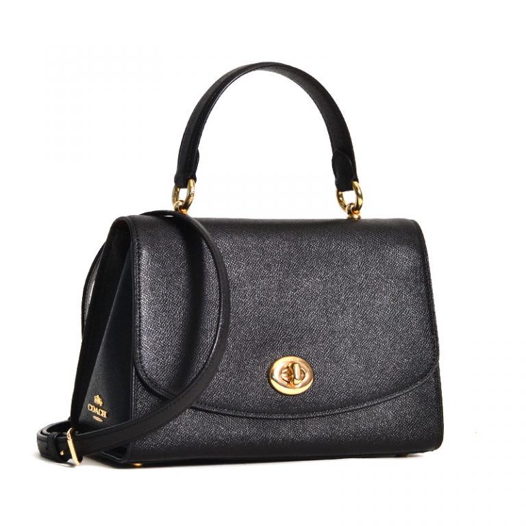 Coach Tilly Top Handle Satchel Black (ASIS) Averand