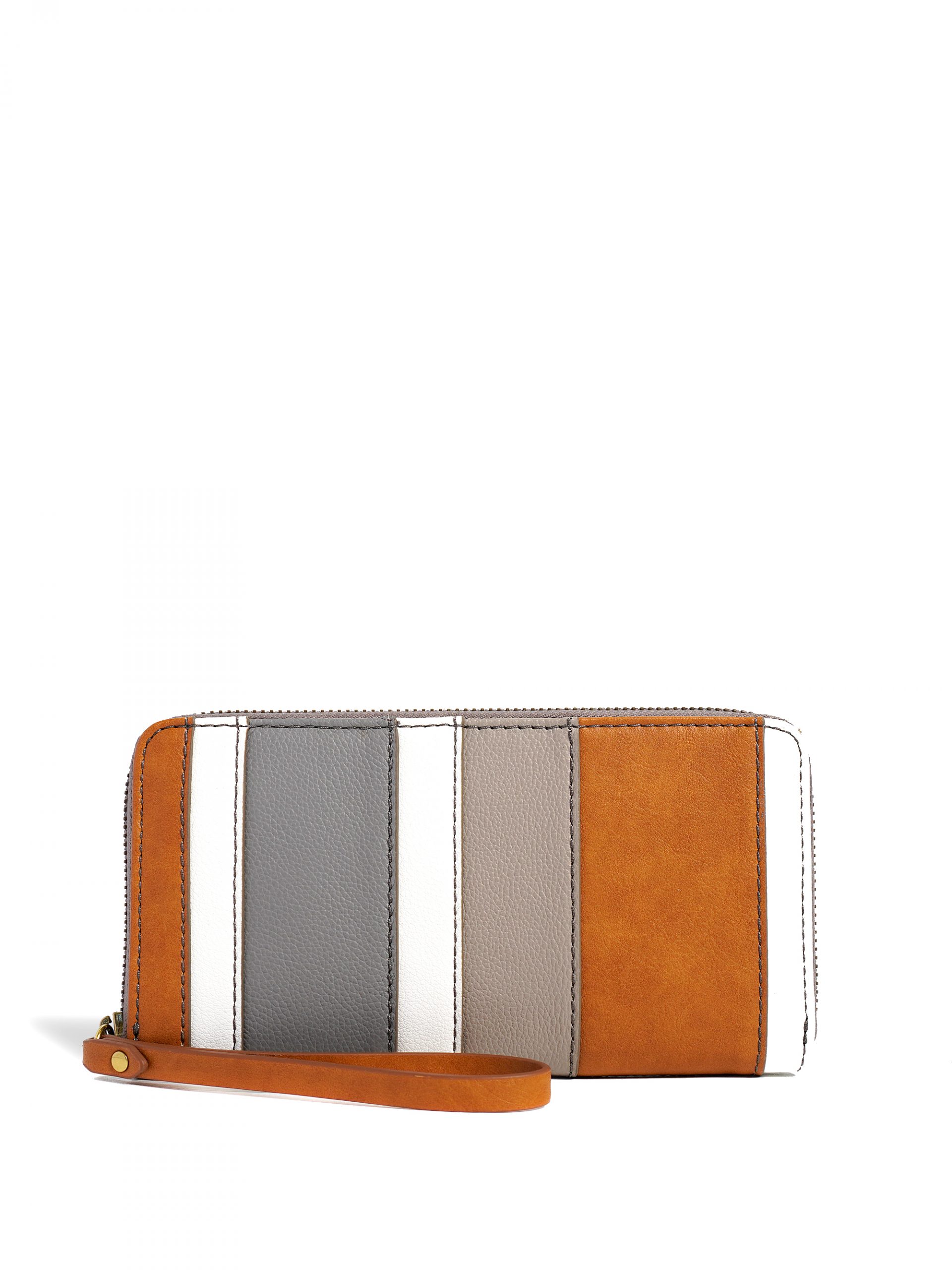 Fossil Jori Zip Clutch Neutral Multi - Averand