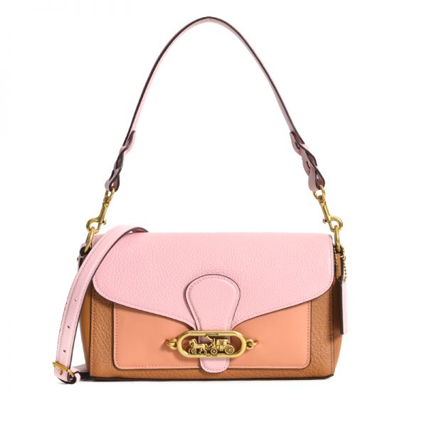 Coach Small Jade Shoulder Bag Colorblock Blossom Multi Averand