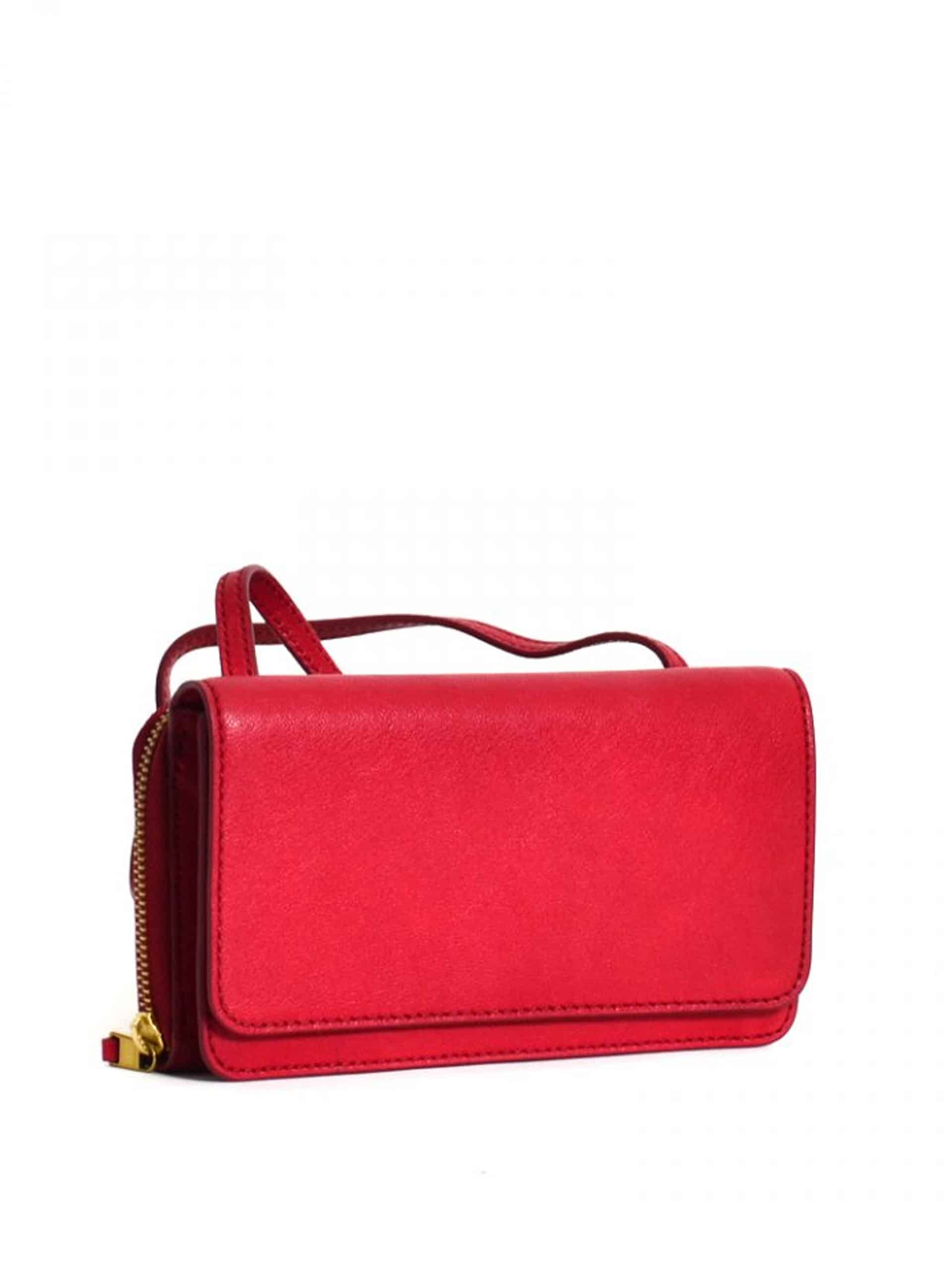 Fossil Brynn Organizer Red Velvet - Averand