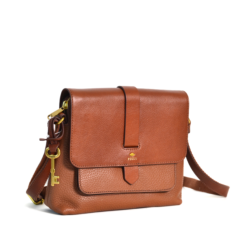 Fossil Kinley Small Crossbody Brown - Averand