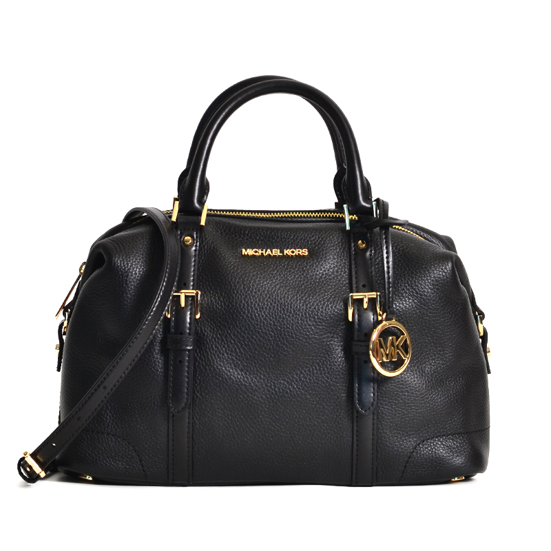 Michael Kors Ginger Large Duffle Satchel Black Averand