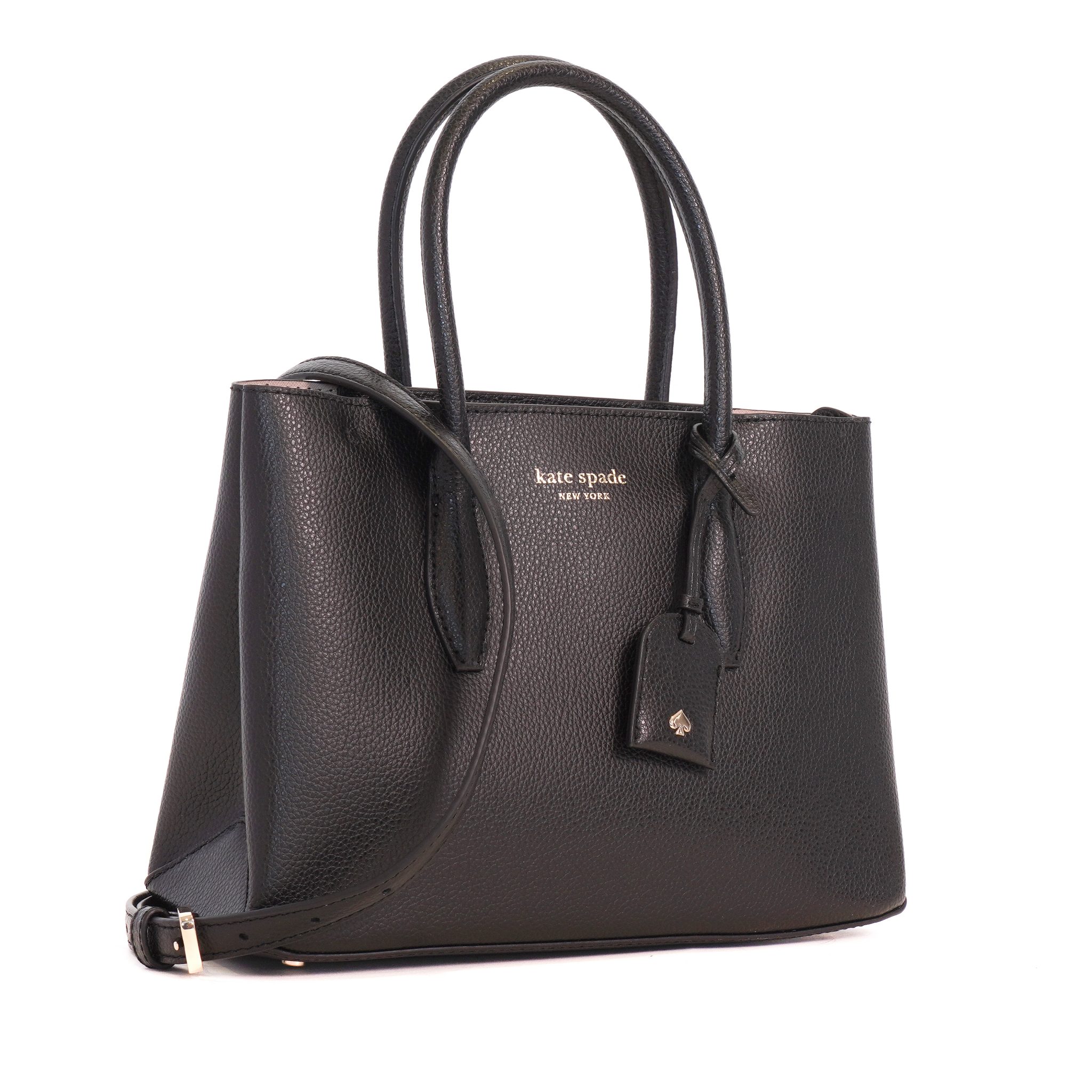 black bag with chunky gold chain