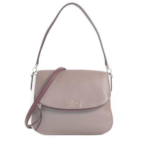Jackson colorblock medium flap shoulder bag clearance