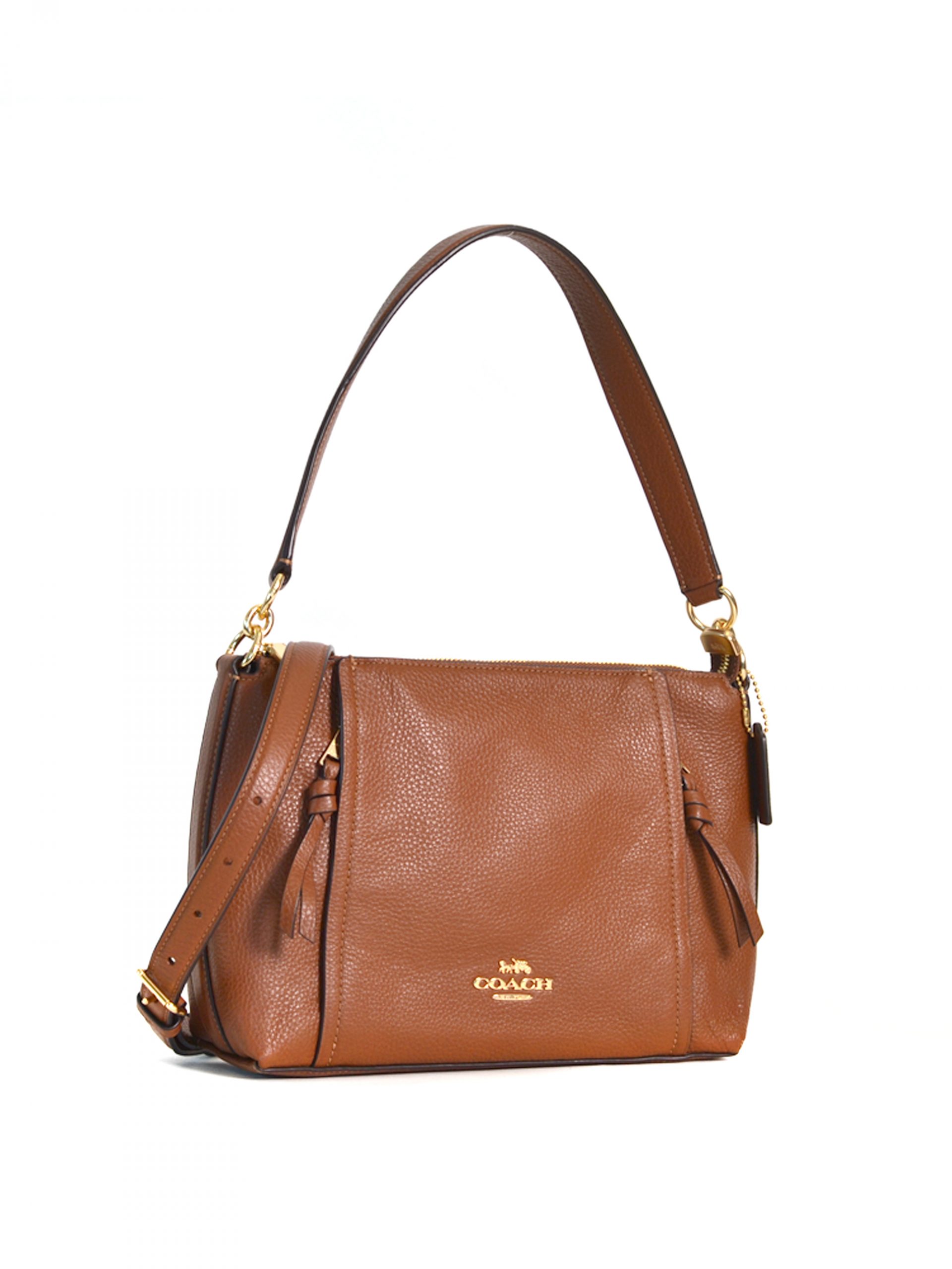 Coach Small Brown Purse Bag | Brown purses, Big purses, Bags