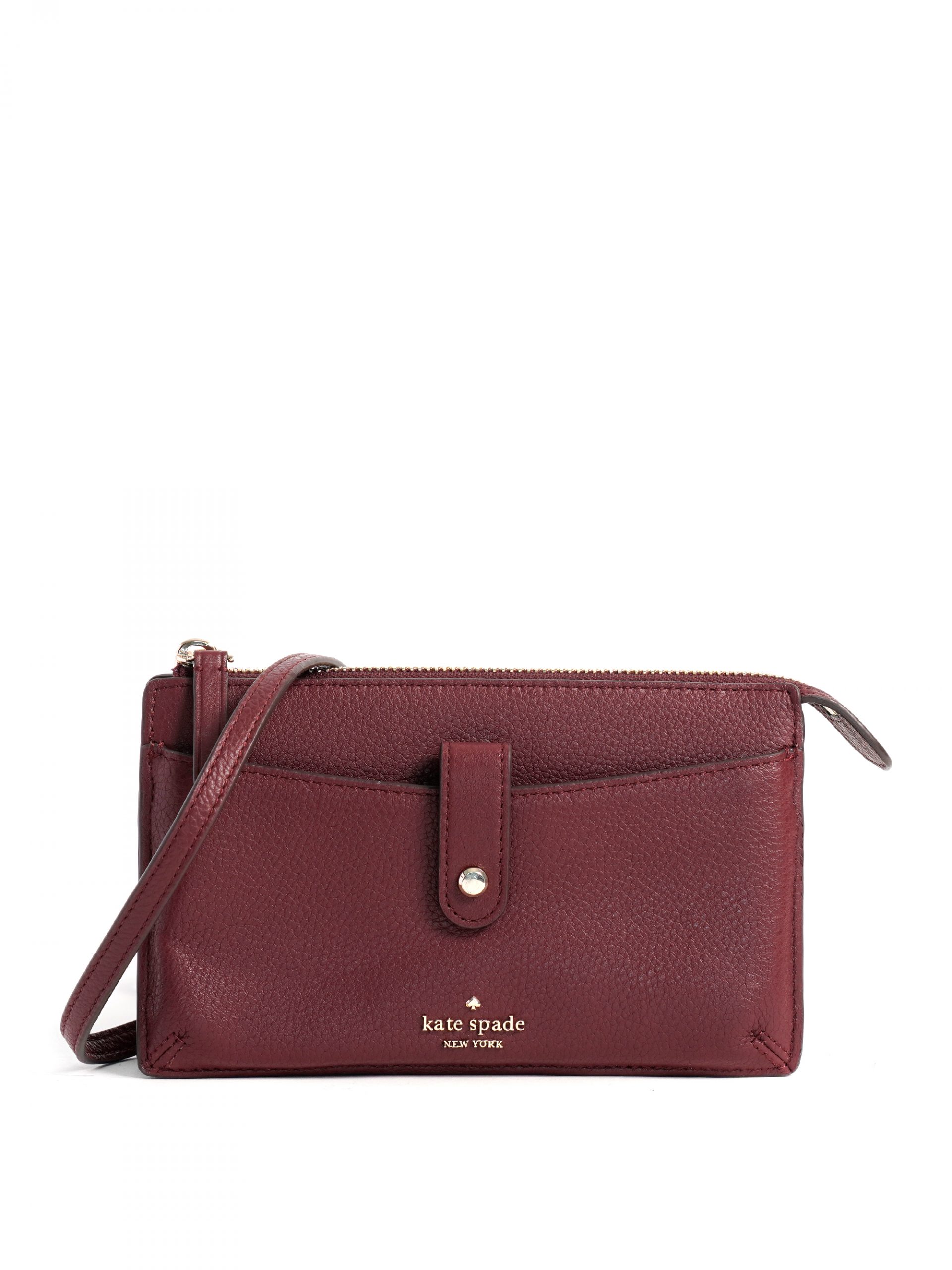 Kate Spade Jackson Small Tab Crossbody Cherrywood Averand