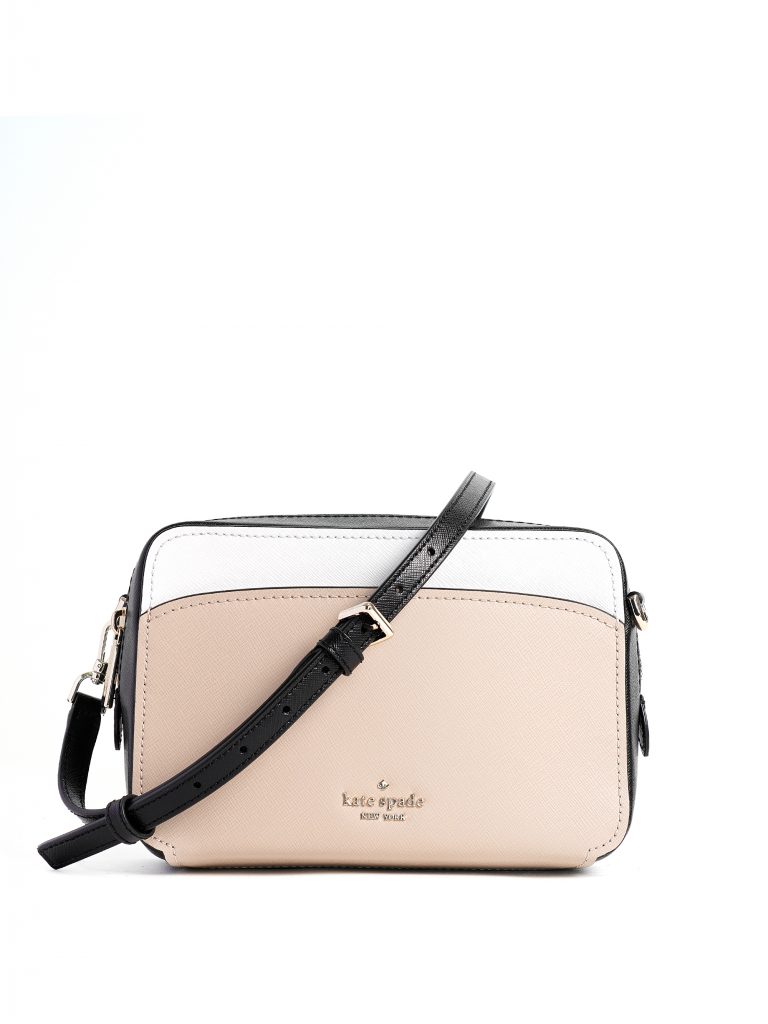 Kate Spade Lauryn Colorblock Camera Bag Warm Beige Multi Averand