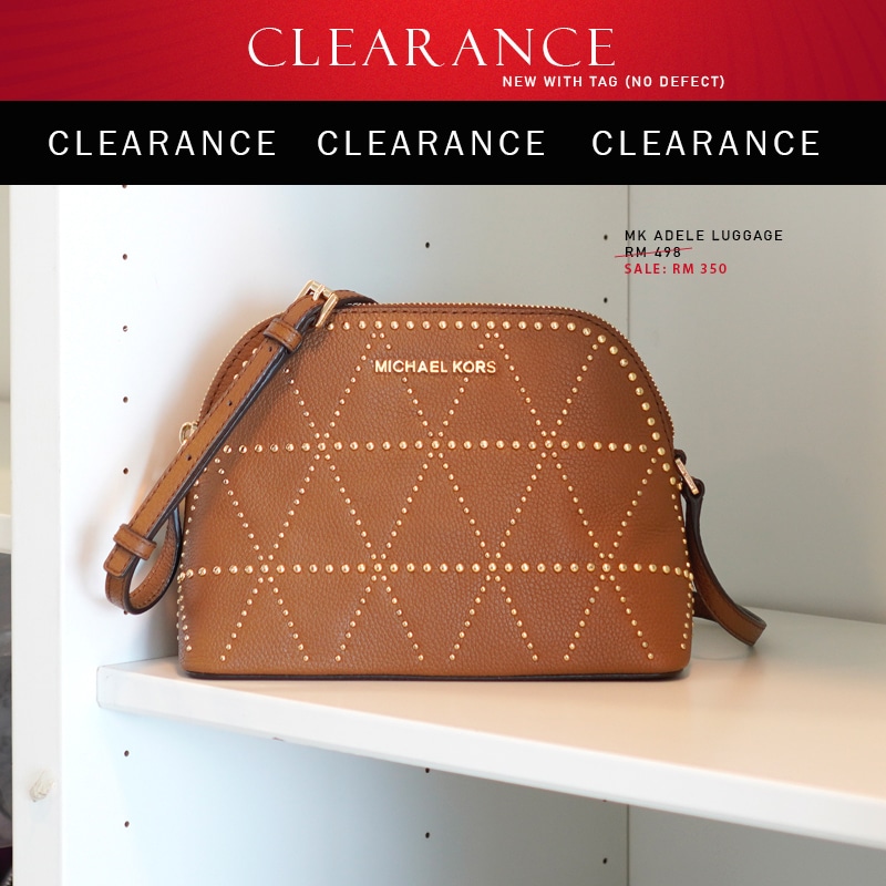 mk adele medium dome crossbody