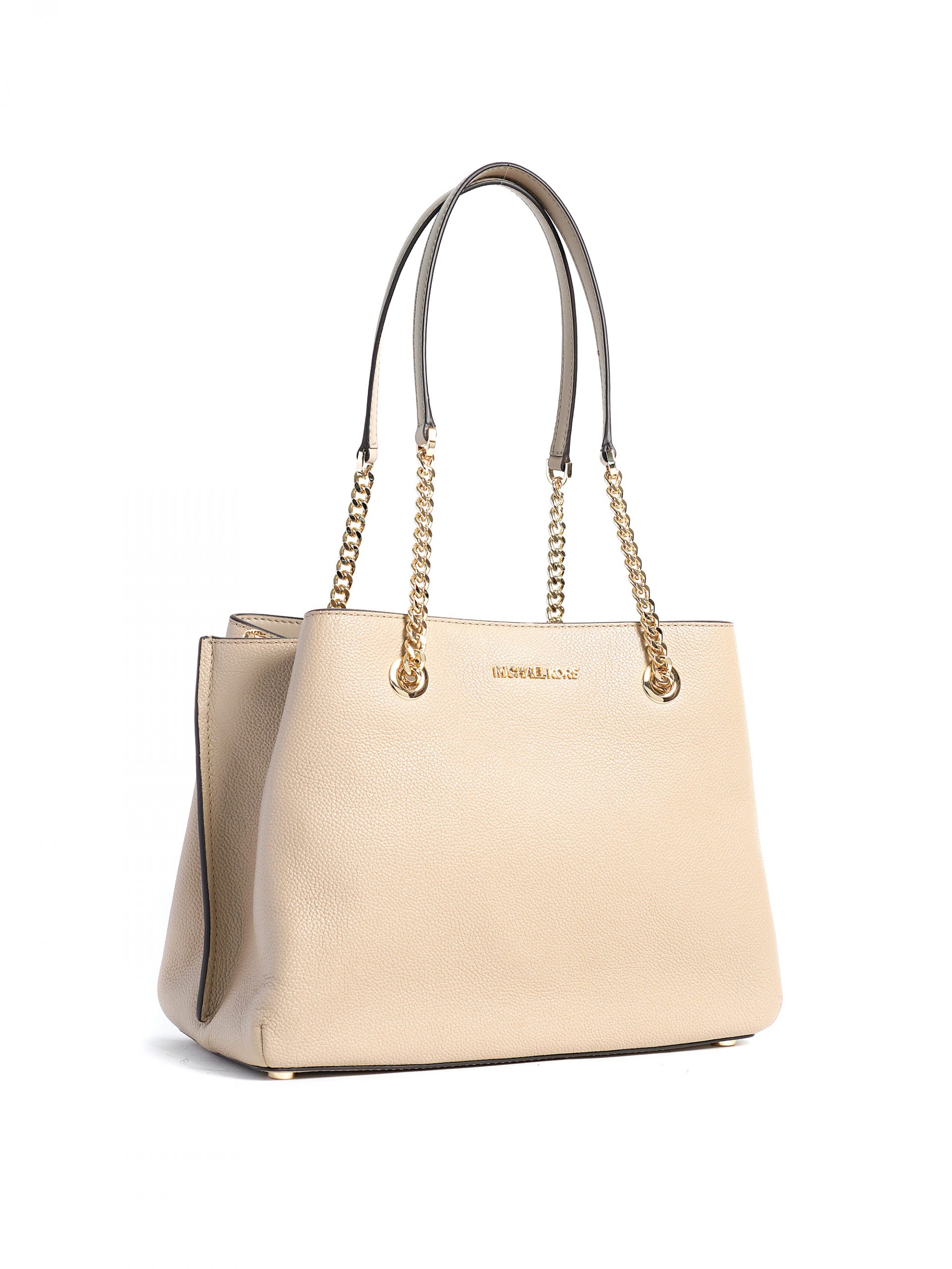 Michael Kors Teagen Large Long Drop Satchel Bisque - Averand