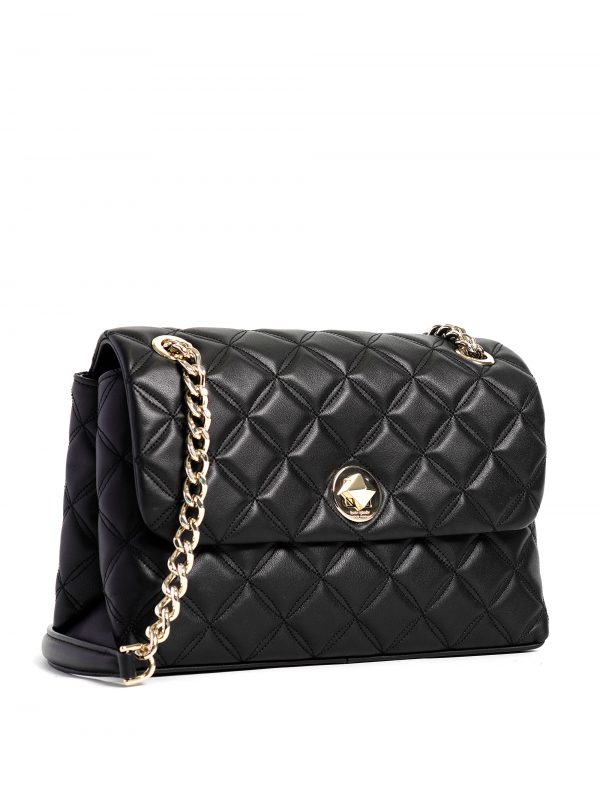 Kate Spade Natalia Medium Flap Shoulder Bag Black Averand