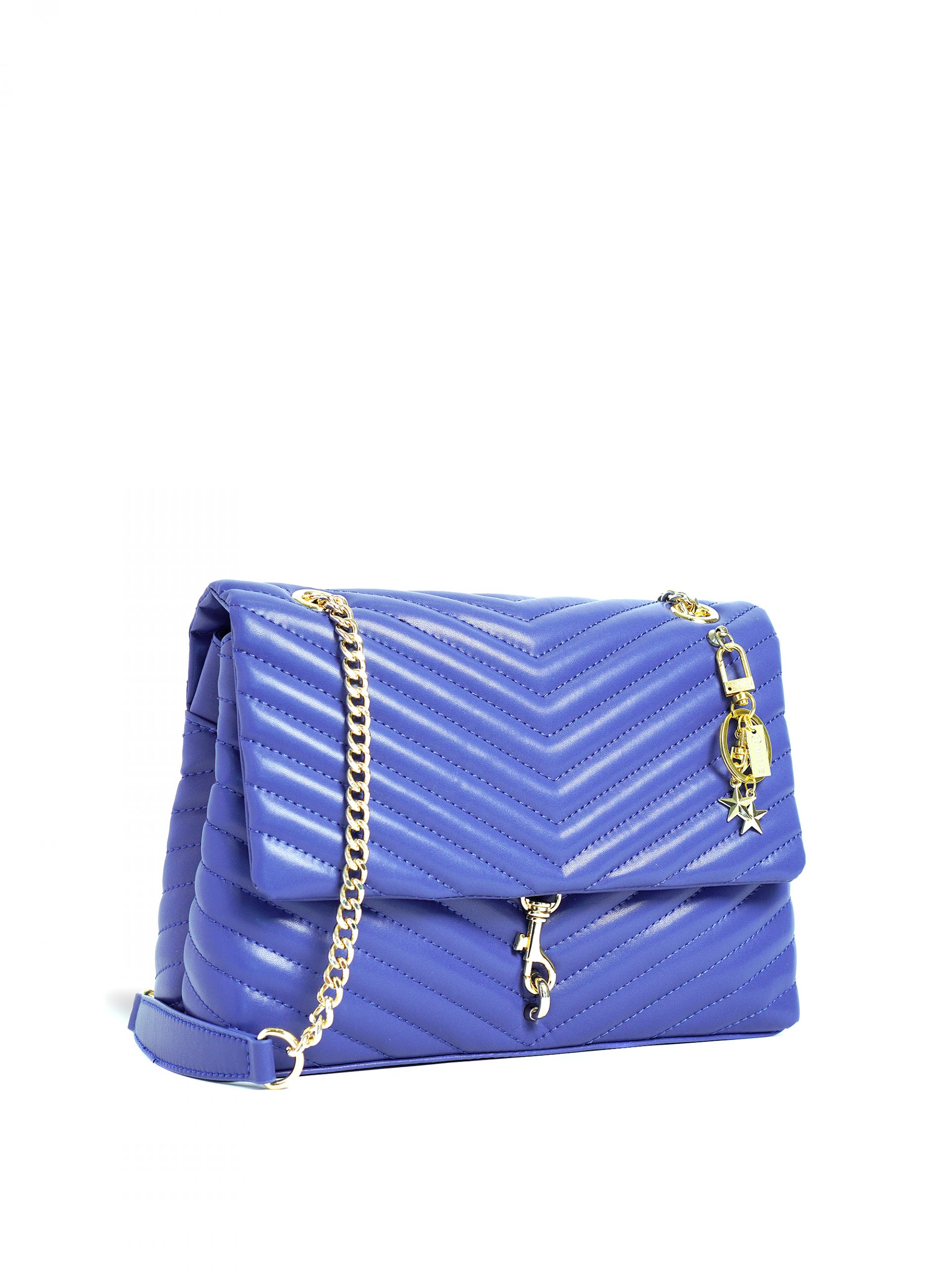 Maelis Marissa Quilted Satchel Royal Blue - Averand