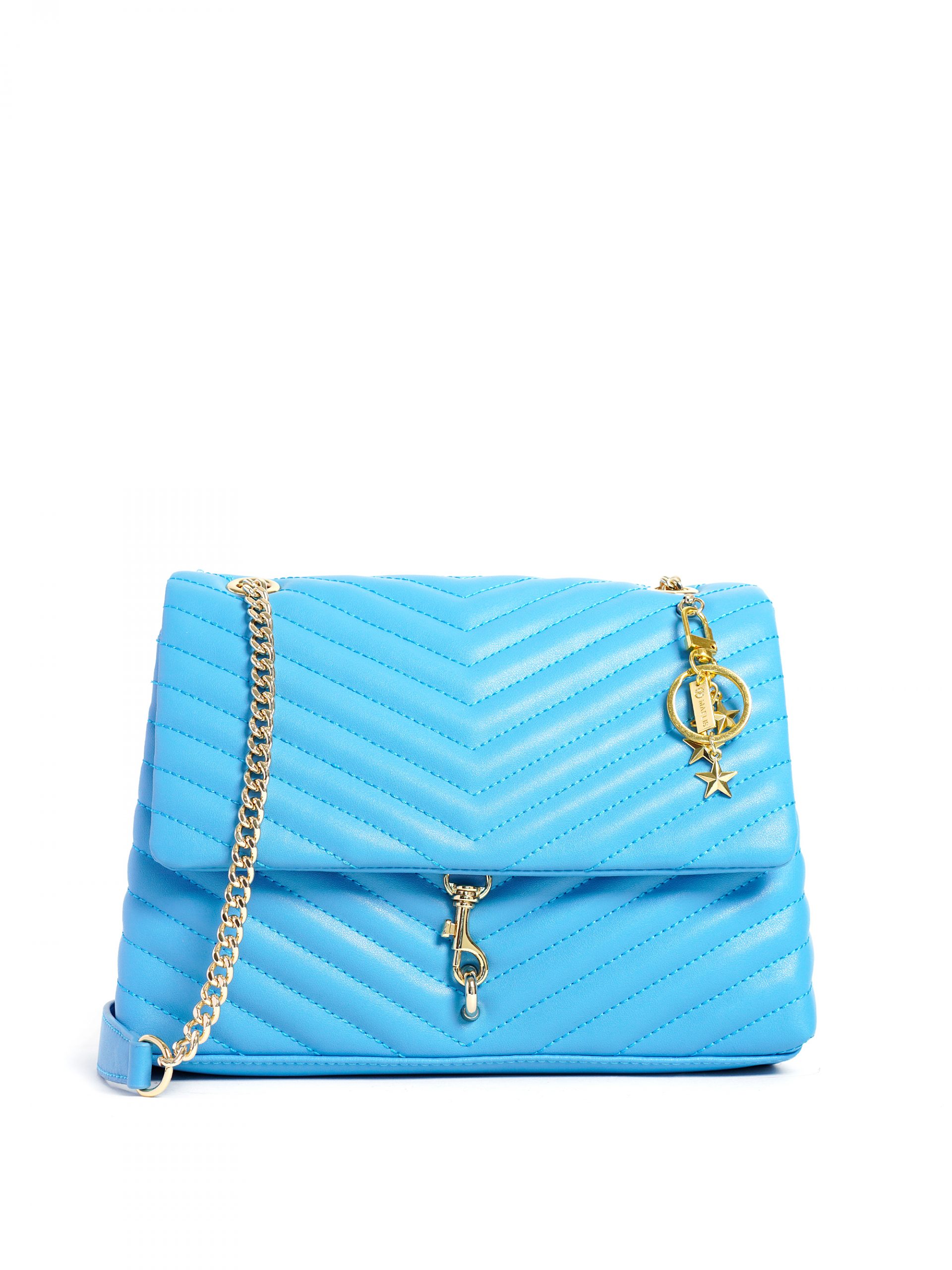 Maelis Marissa Quilted Satchel Ocean Blue - Averand