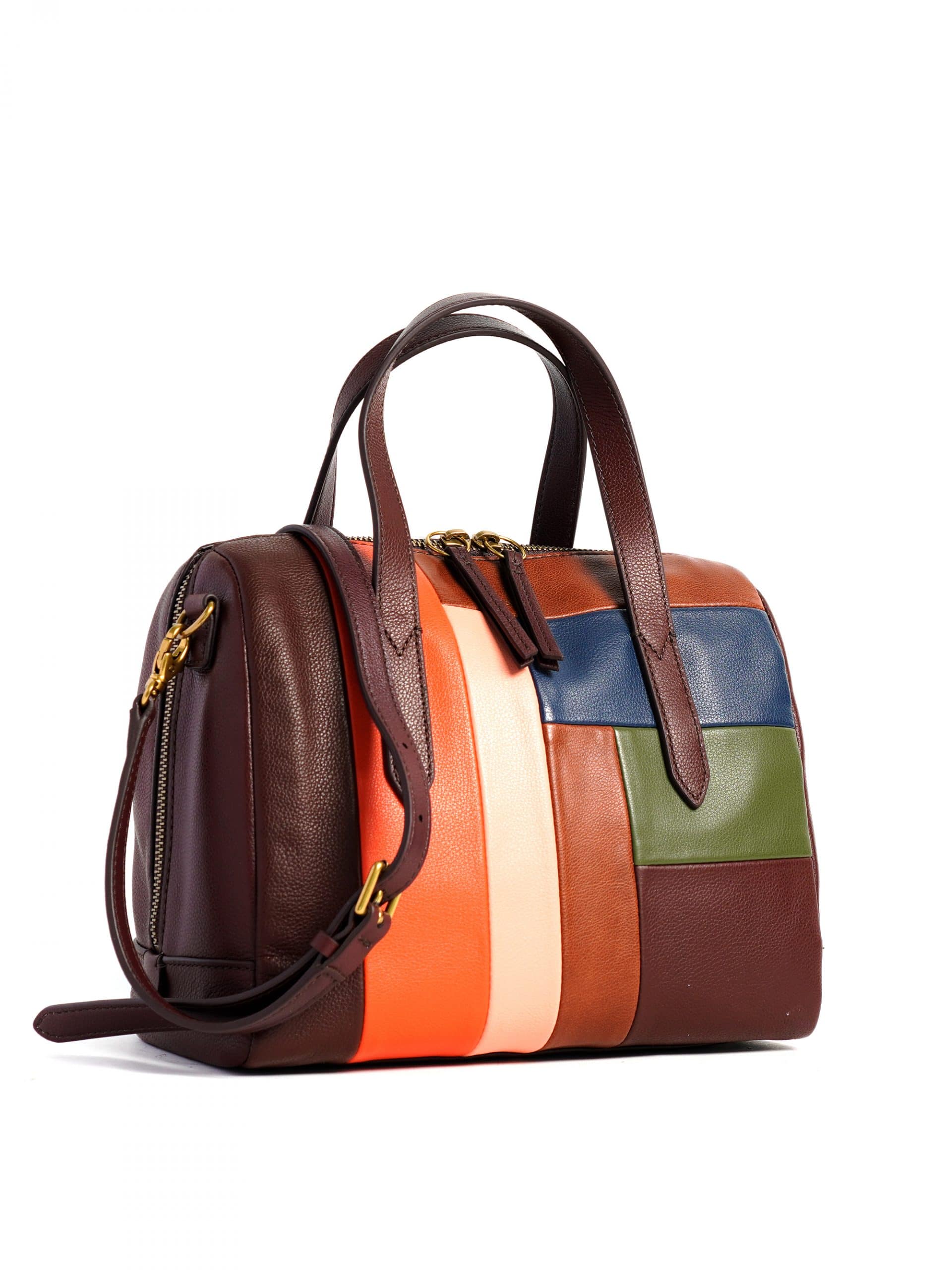 AS-IS] Fossil Sydney Satchel Bright Multi - Averand