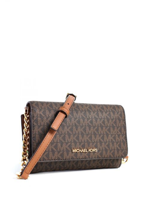 Michael Kors Jet Set Travel Medium Multifunction Phone Crossbody ...