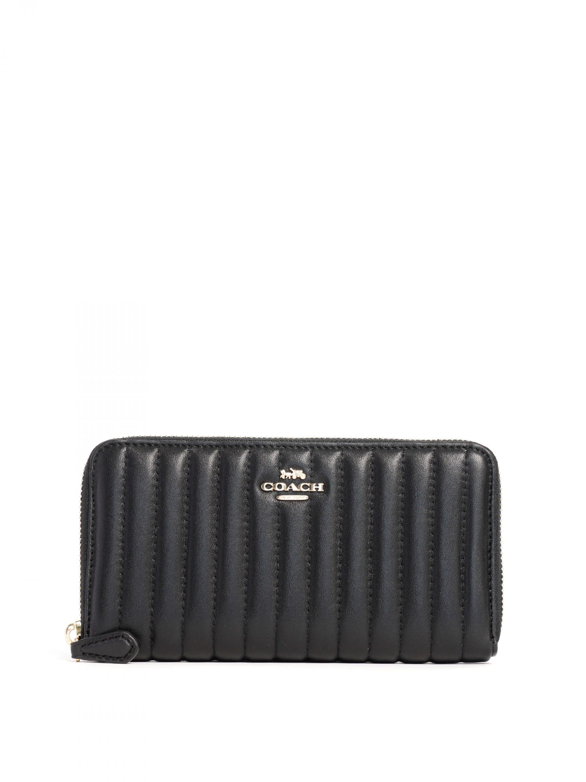 coach quilted wallet