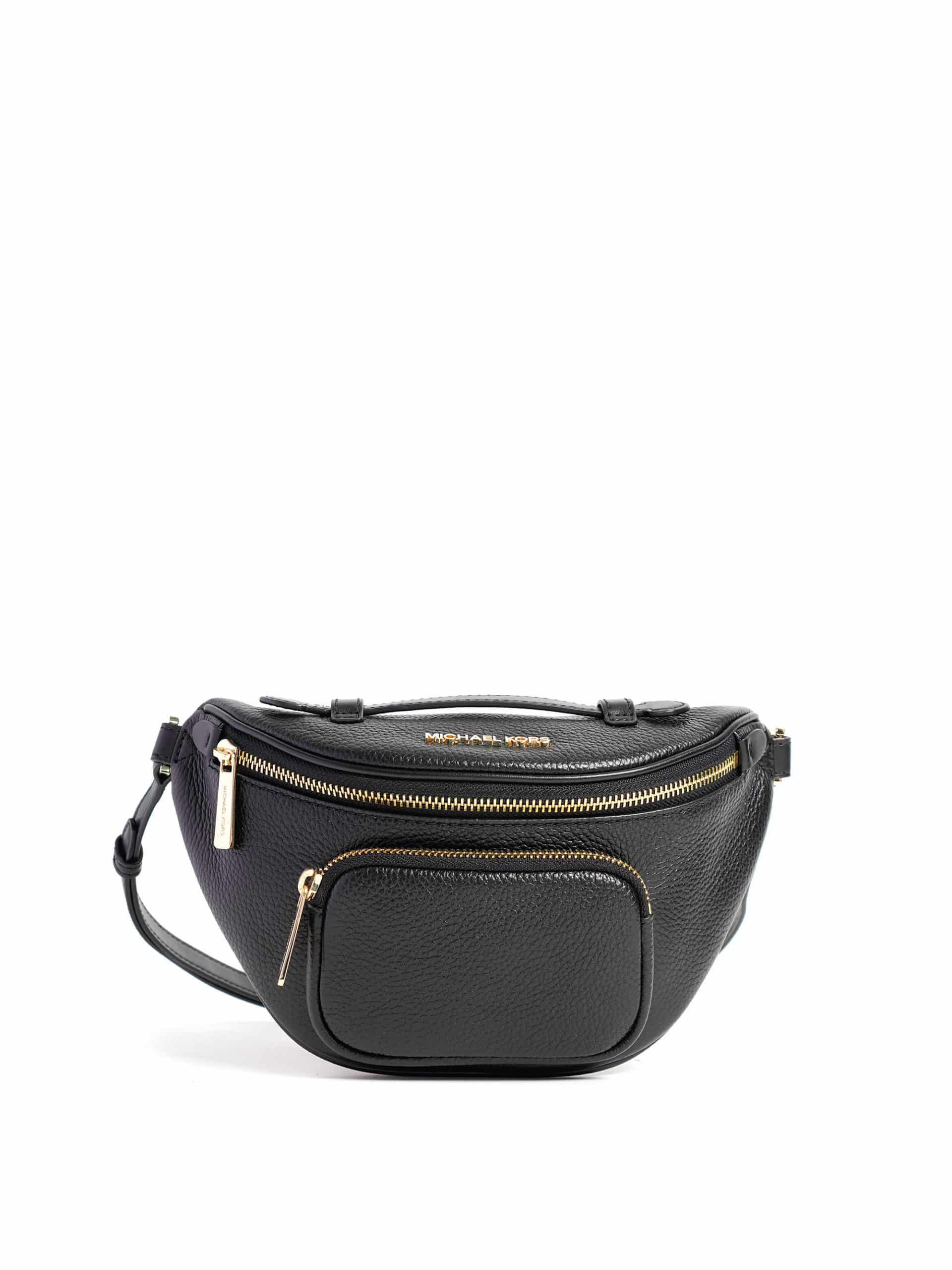 Michael Kors Erin XS Waist Pack Crossbody Black - Averand