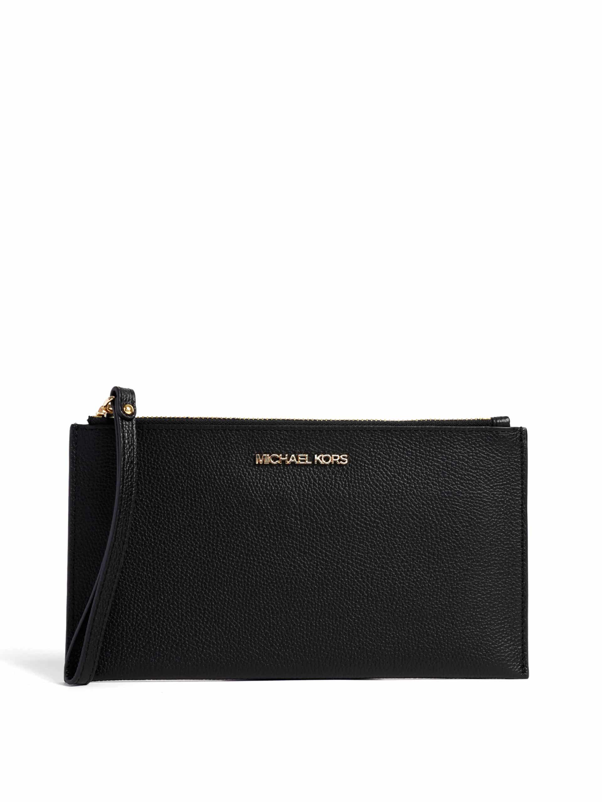 Michael kors lg zip clutch outlet