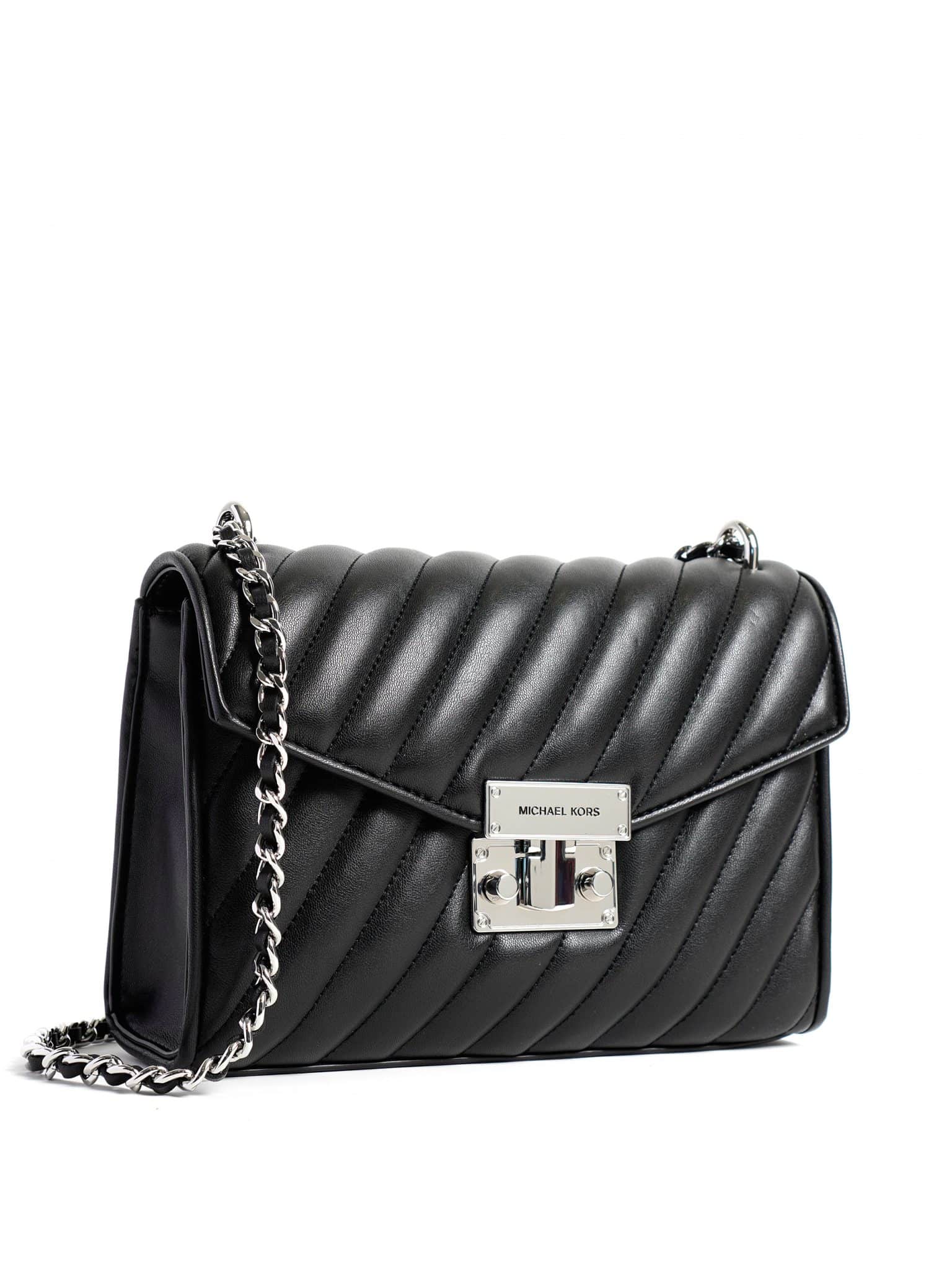 michael kors md flap shldr