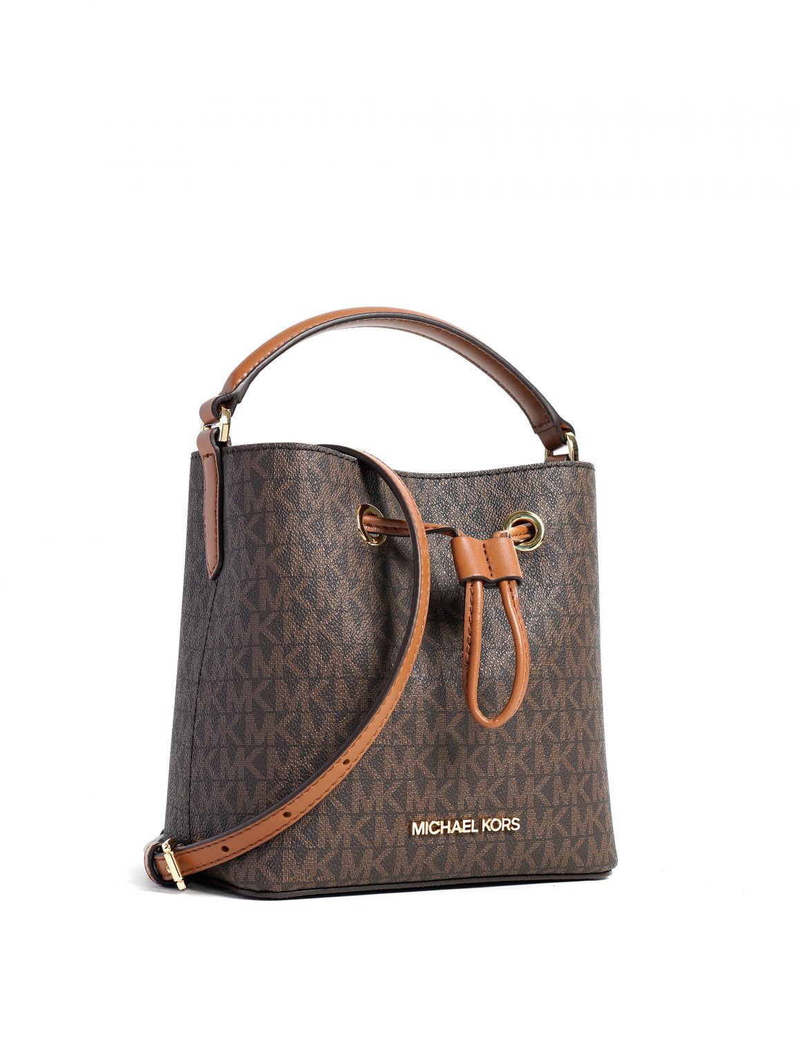 mk mercer bucket bag small